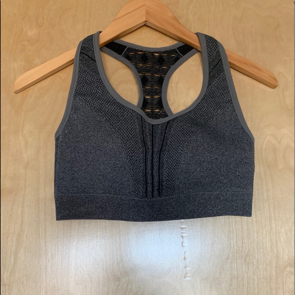 NWOT 3/$15 Grey sports bra
